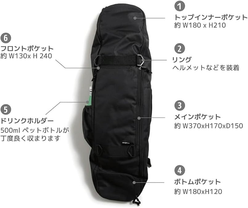 スケボー　リュック　escapo tokyo Amazon.co.jp: スケートボード収納可能 ESCAPO.TOKYO SKATE BAG